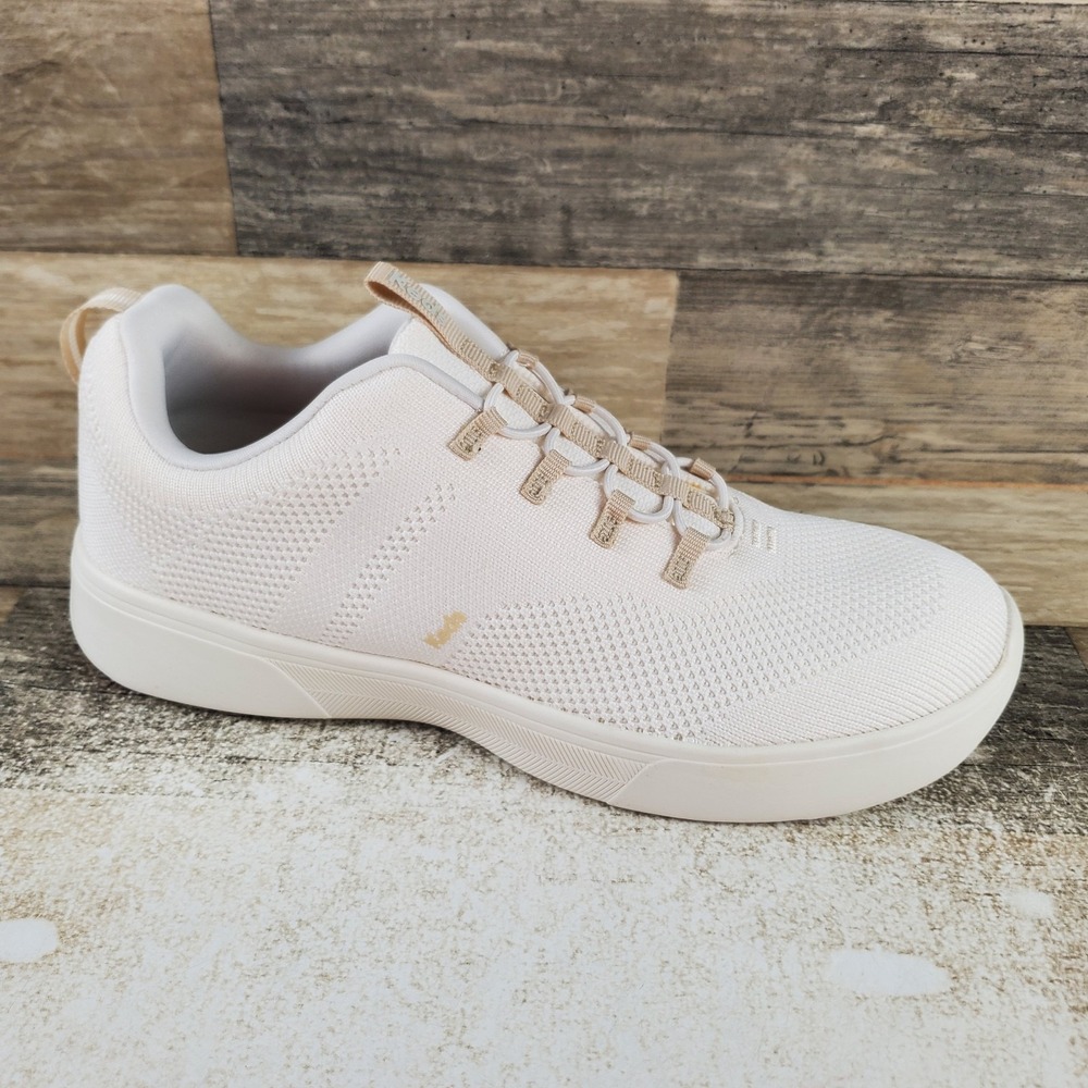 Keds BlissWalk Knit Womens Shoes Sz 8 M Athletic Running Oatmeal Lace Up Sneaker